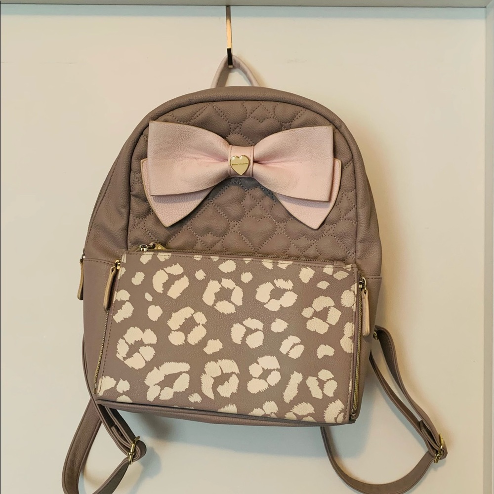 Betsey Johnson Backpack/Purse